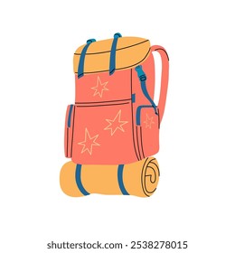 Backpack for travel, tourism, travel, exploration
