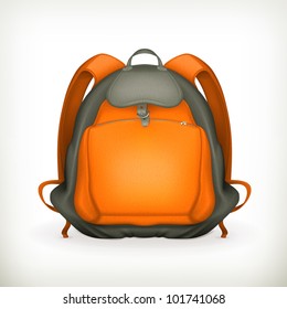 Backpack, vector