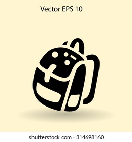 Backpack vector illustration