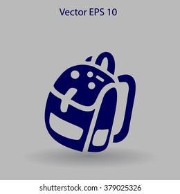 Backpack vector illustration