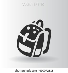 Backpack vector illustration