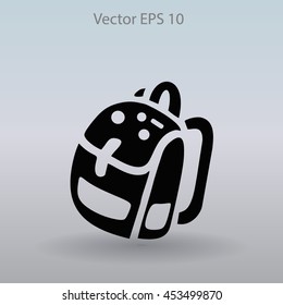 Backpack vector illustration