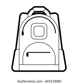 backpack vector illustration