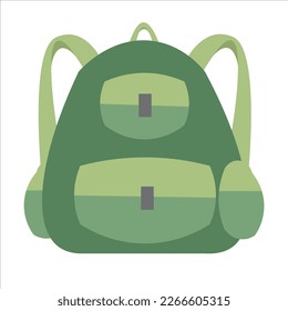 
backpack, vector, school, work, flat design, illustration