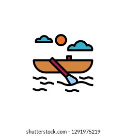 Backpacker Icon Template