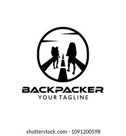 Backpacker Logo Design