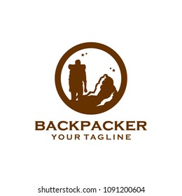 Backpacker Logo Design