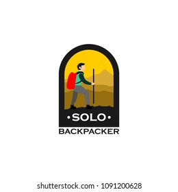 Backpacker Logo Design