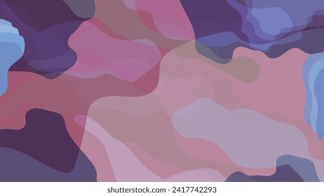 is a backround abstack of diverse shapes that overlap each other and become diverse and unique colors