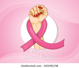 backround for breast cancer month