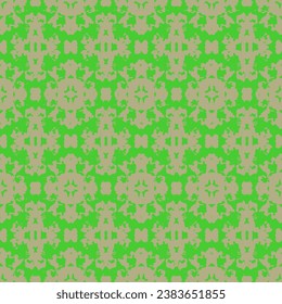 Backround mid-century modern art. Abstract geometric seamless vector pattern.   Azulejos tiles patchwork. Portuguese and Spain decor.