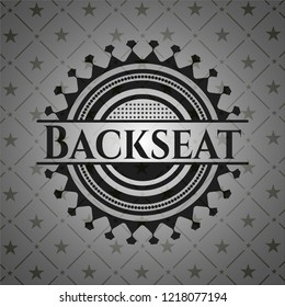 Backseat dark emblem
