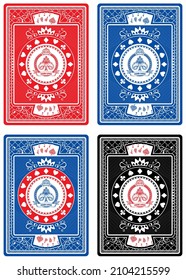 Backside Design - Playing Cards Poker