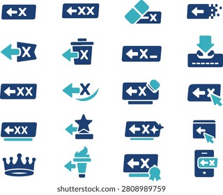 Backspace Icon – Vector Illustration