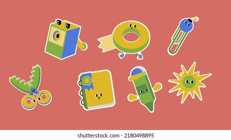 Back-to-school is just around the corner! Get your kids excited for the new school year with these fun stickers. They’ll love decorating their notebooks and lockers with these cute images.