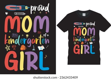 Back-to-school typography t shirt design vector with 100% color change and editable file 