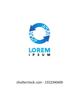BACKUP AND CONNECT LOGO DESIGN