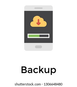 Backup download is the concept of data recovery 