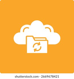 Backup File vector icon. Can be used for printing, mobile and web applications.