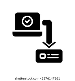 backup glyph icon. vector icon for your website, mobile, presentation, and logo design.