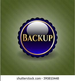 Backup golden badge