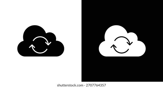 Traçado editável da arte de linha de ícone de backup e coleção sólida para design de aplicativo