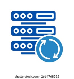 Ícone de backup Mini ícone de ilustração. Use Para Conceitos Modernos, Impressão, Ui, Kit Ux, Desenvolvimento De Web E Aplicativos. Vetor Relacionado A Escritório, Educação, Exame E Muito Mais