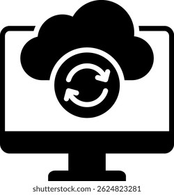 Ilustração de vetor misto de ícone de backup