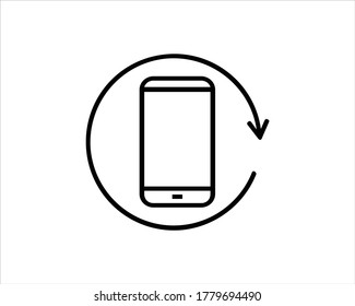 backup icon. backup sign vector illustration