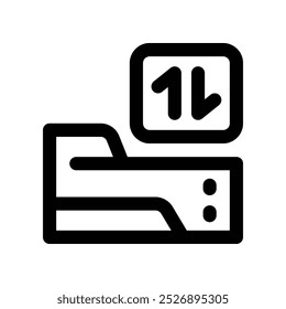 backup icon. vector line icon for your website, mobile, presentation, and logo design.