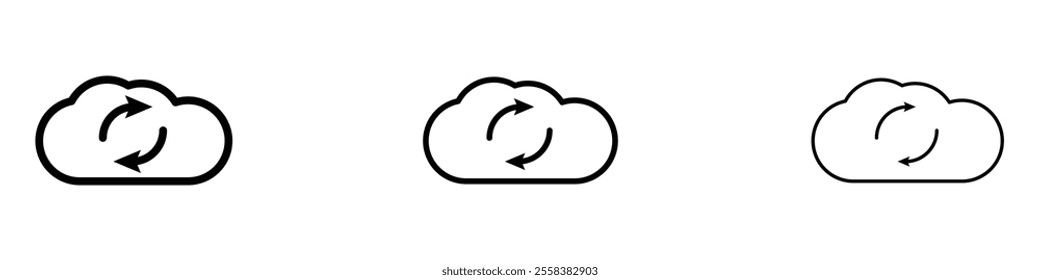 Backup icons in tree different stroke sizes
