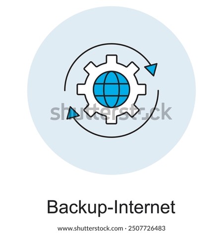 Backup Internet Icon, Reliable Backup Internet Connectivity and Failover Solution
