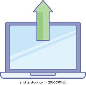 Backup Isolated Vector icon which can easily modify or edit

