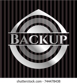 Backup silvery badge
