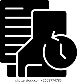 Backups Folder Semi Solid minimalist Icon