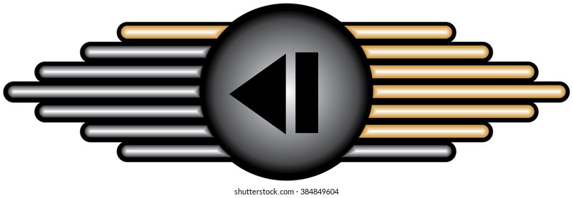 Backward button old style