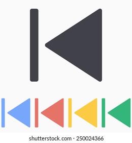 Backward icon
