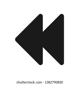 Backward skip double arrow icon
