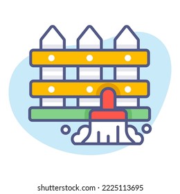 backyard cleaning Modern concepts design, Premium quality vector illustration concept. Vector symbol.