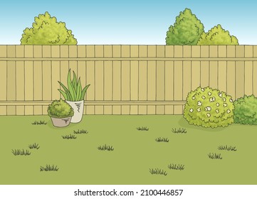 7,387 Backyard drawing Images, Stock Photos & Vectors | Shutterstock