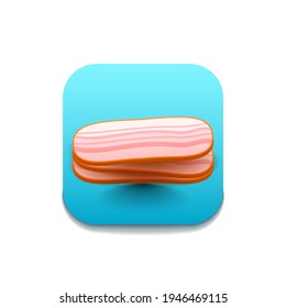 Bacon Butcher Logo Vector Symbol Icon Design Style