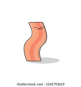 Bacon is a cute doodle, vector cartoon. Great for logos, mascots, t-shirt and merchaindise designs, etc. hope you like it