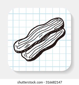 Bacon doodle
