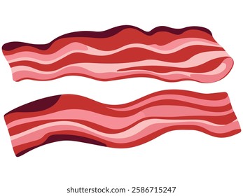 Bacon Food Ingredient Concept for Cooking Design