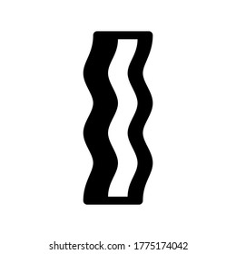 bacon icon or logo isolated sign symbol vector illustration - high quality black style vector icons
