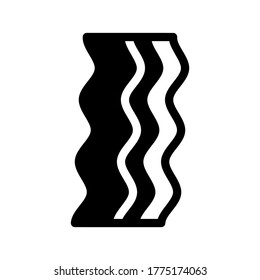 bacon icon or logo isolated sign symbol vector illustration - high quality black style vector icons
