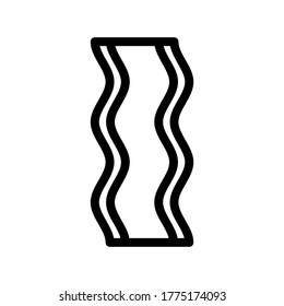 bacon icon or logo isolated sign symbol vector illustration - high quality black style vector icons
