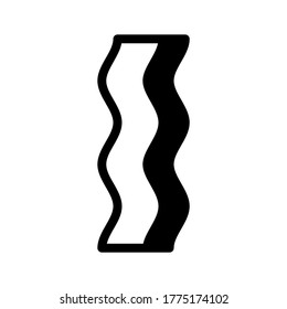 bacon icon or logo isolated sign symbol vector illustration - high quality black style vector icons
