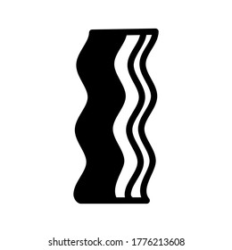 bacon icon or logo isolated sign symbol vector illustration - high quality black style vector icons
