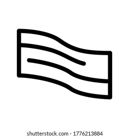 bacon icon or logo isolated sign symbol vector illustration - high quality black style vector icons
